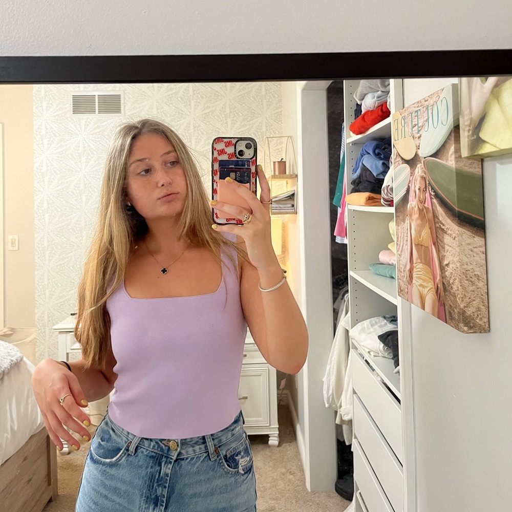 A.L.C victoria knit top